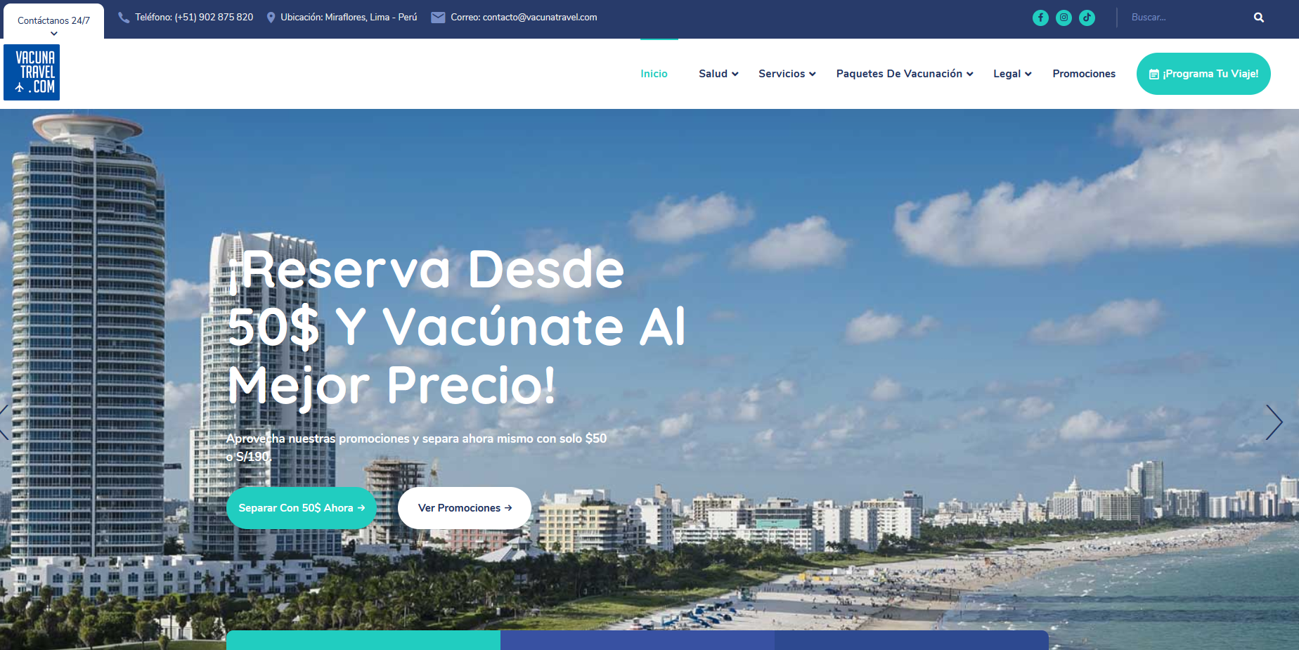 VacunaTravel screenshot 1